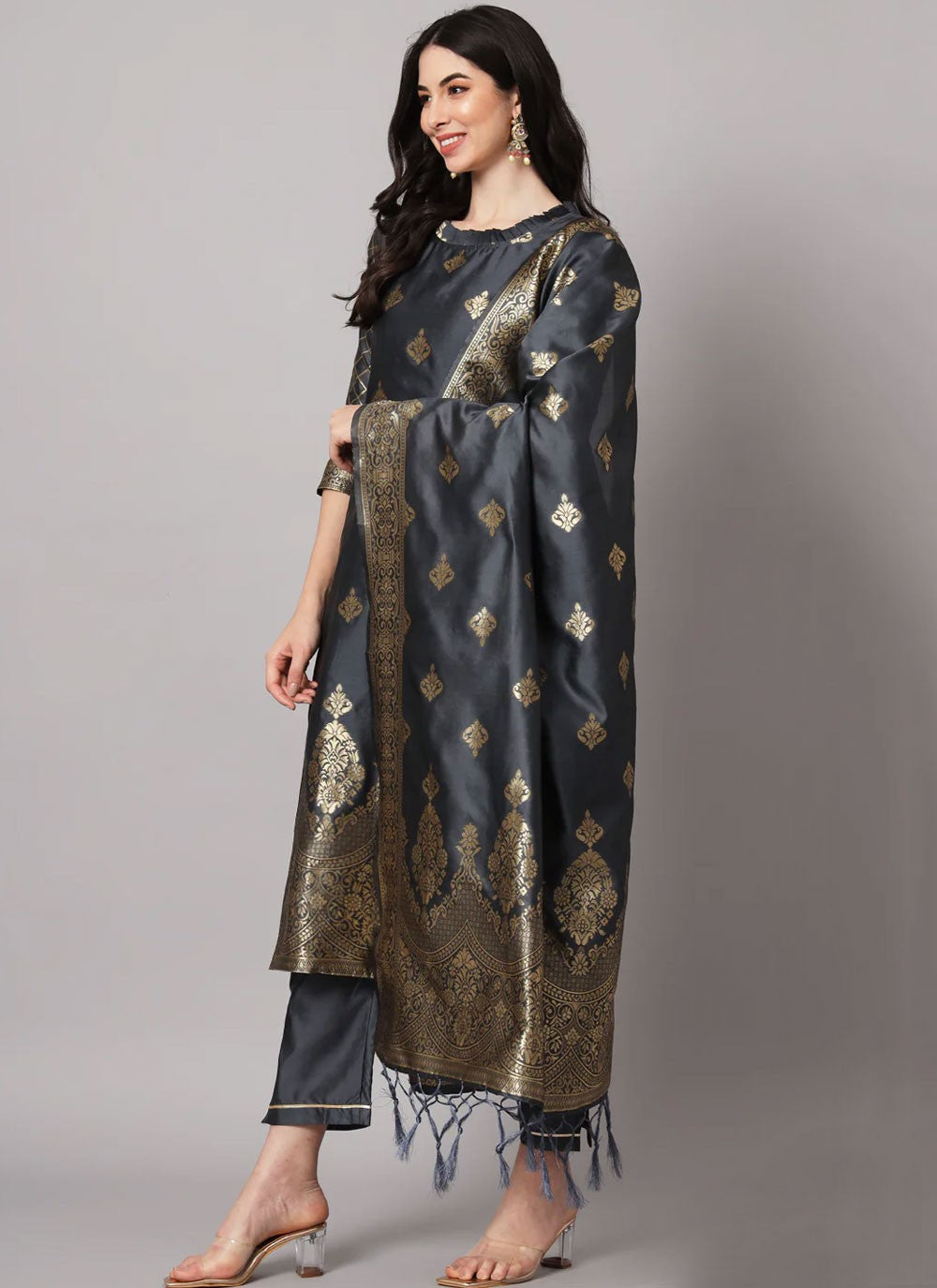 Cotton Silk Salwar Suit - T1618