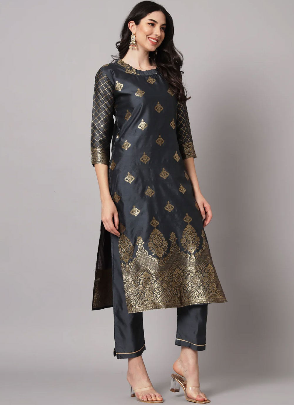 Cotton Silk Salwar Suit - T1618