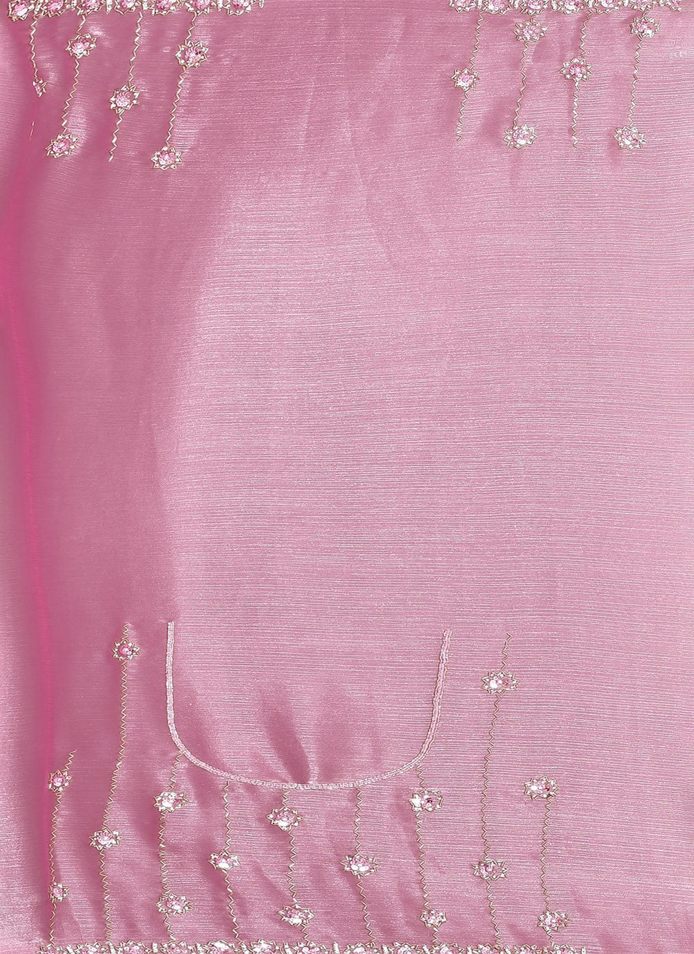 Classic Hand Embroidery Georgette Saree - S9372