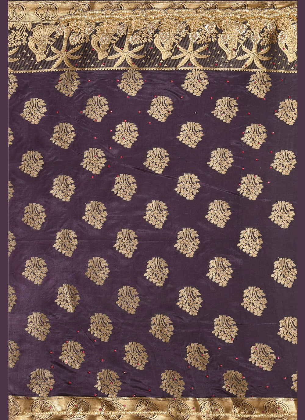 Classic Cut Work Georgette Saree - S7837