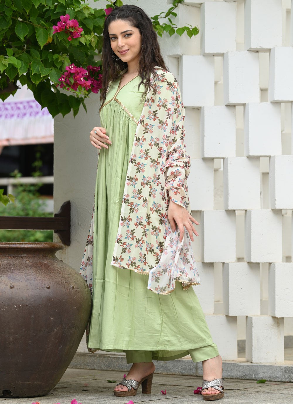 Archive Lace 316618 Green T6775
