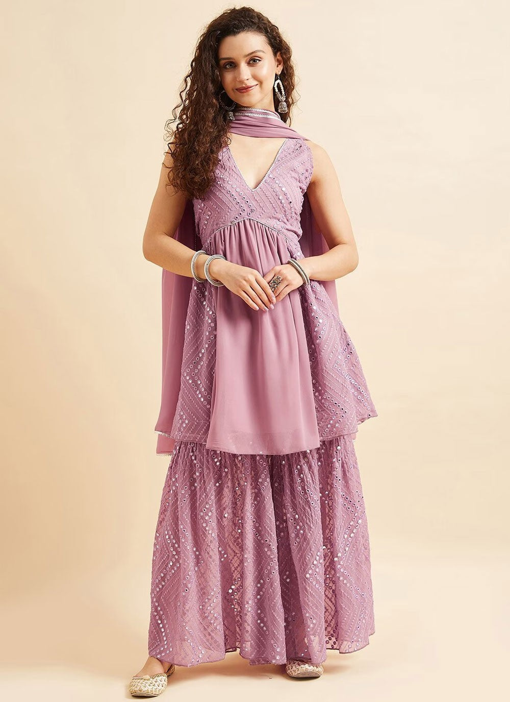 Georgette Salwar Suit - T1718