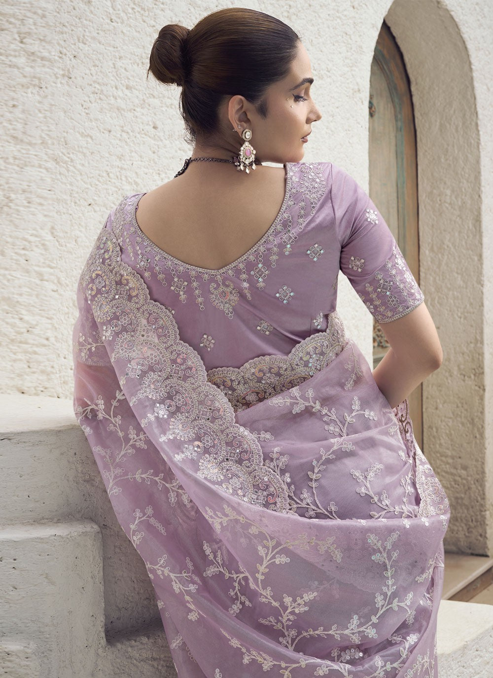 Classic Cord Silk Saree - S8517