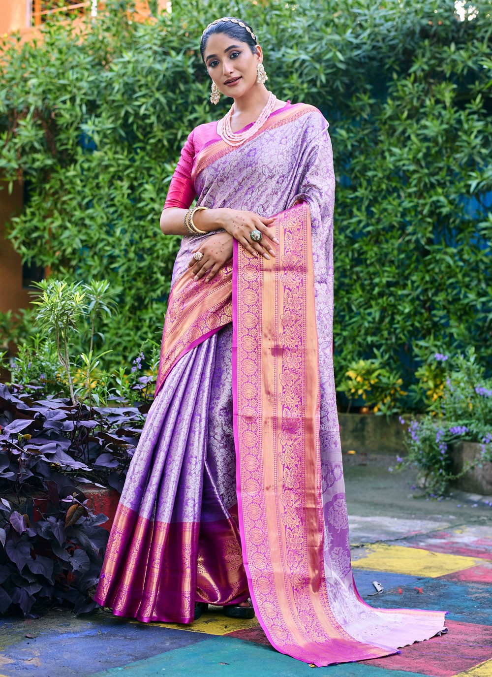 Woven, Zari Banarasi Silk Saree - S12256