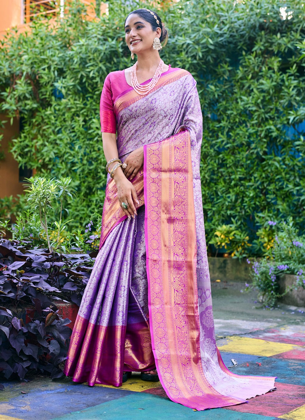 Woven, Zari Banarasi Silk Saree - S12256