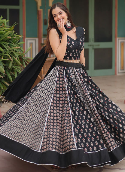 Patch Rayon A - Line Lehenga - L2392