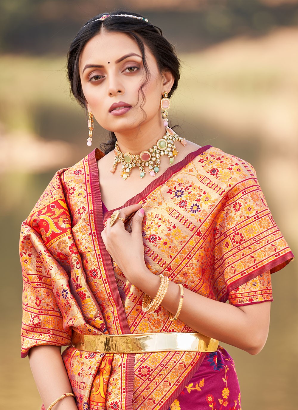 Saree Weaving Zari Silk Saree - S2710