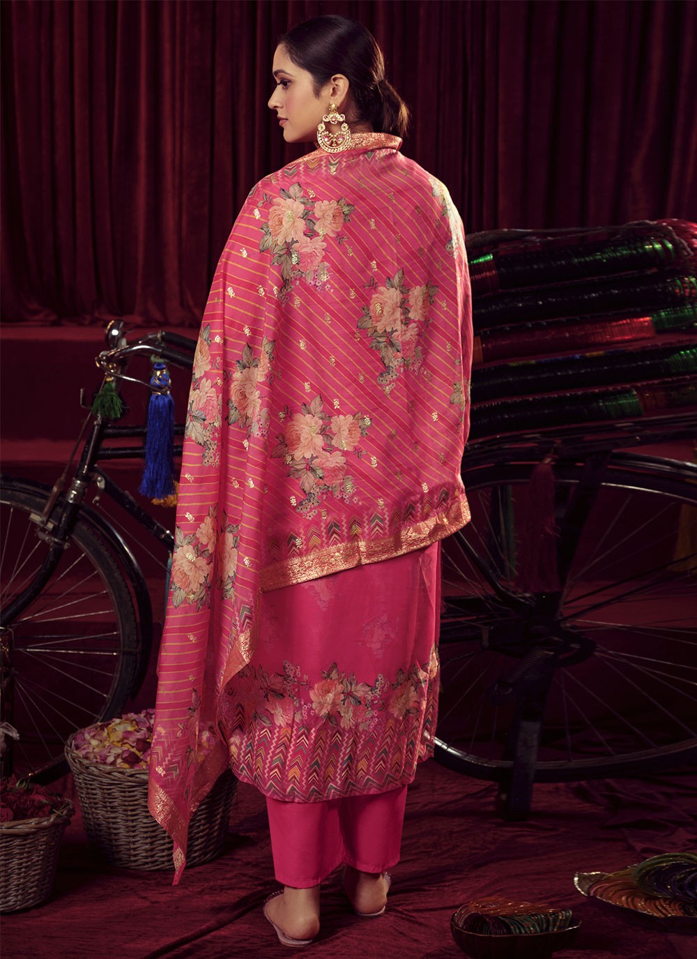 Organza Palazzo Suit - T1708