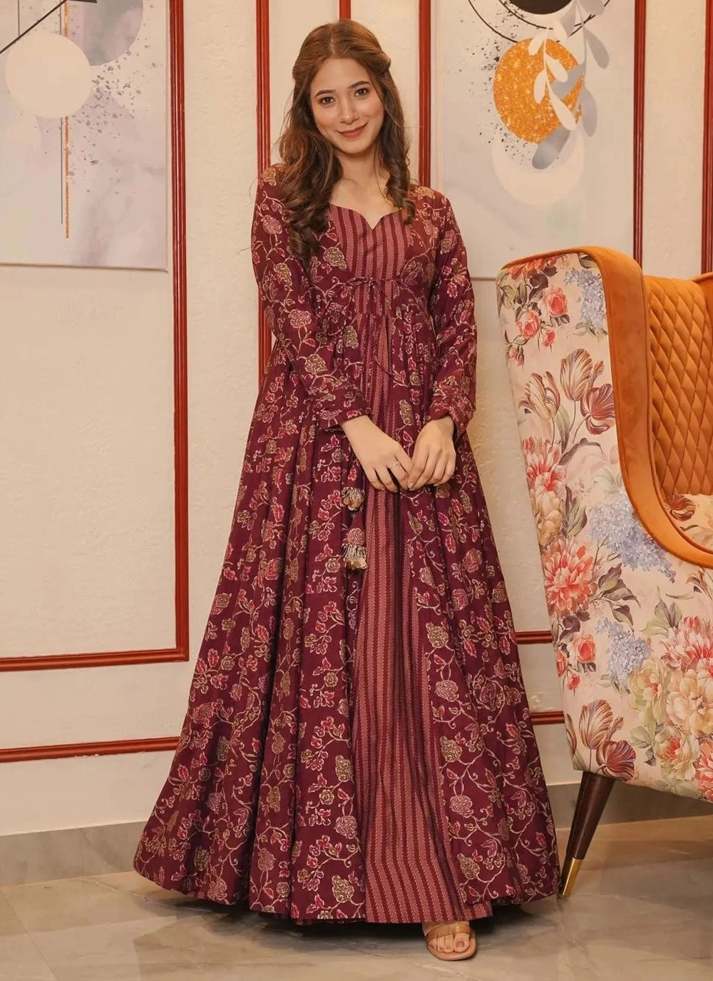 Muslin Gown - G1242