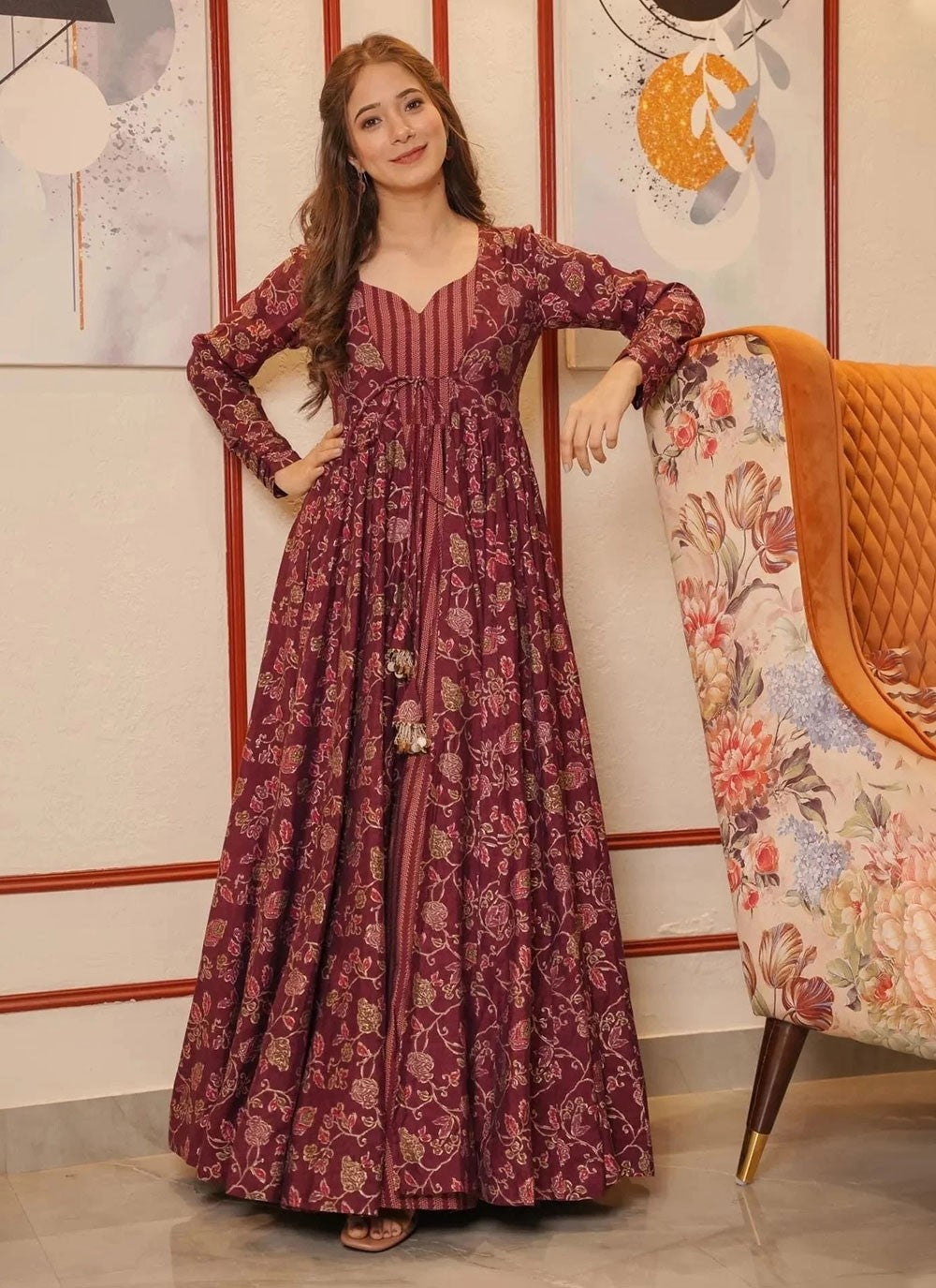 Muslin Gown - G1242