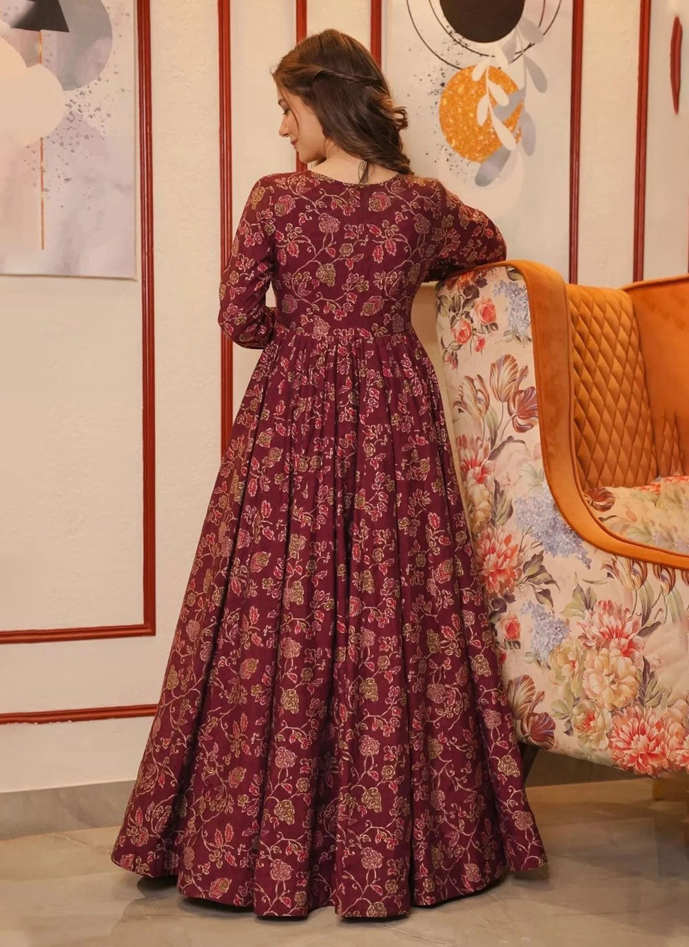 Muslin Gown - G1242