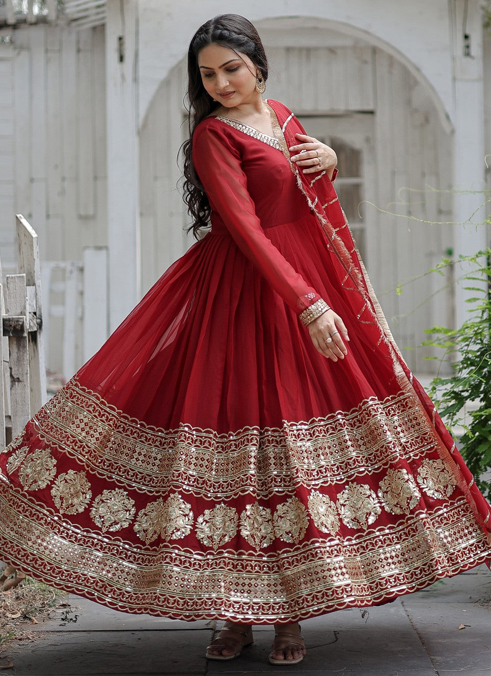 Georgette Gown - G1191