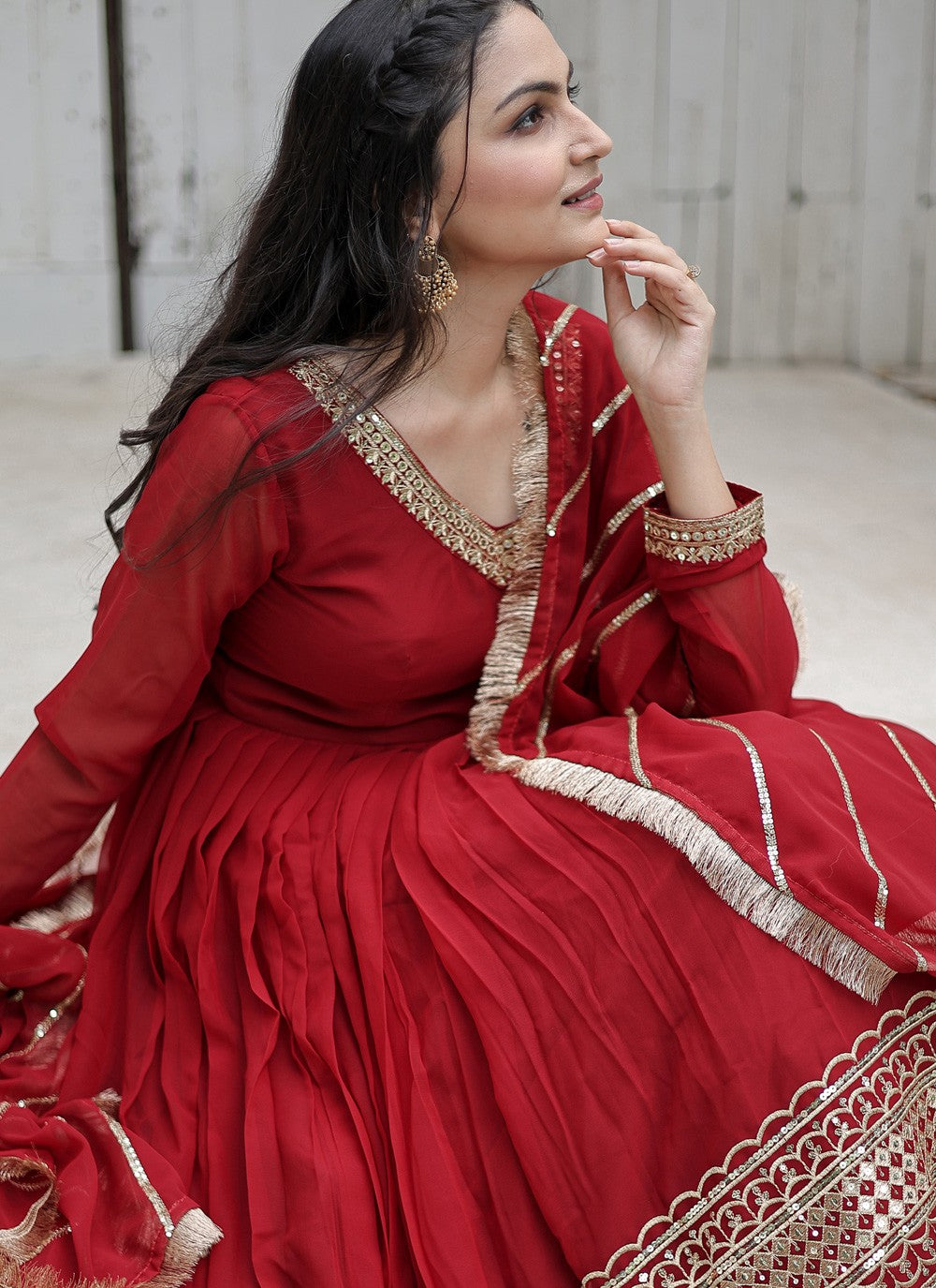 Georgette Gown - G1191