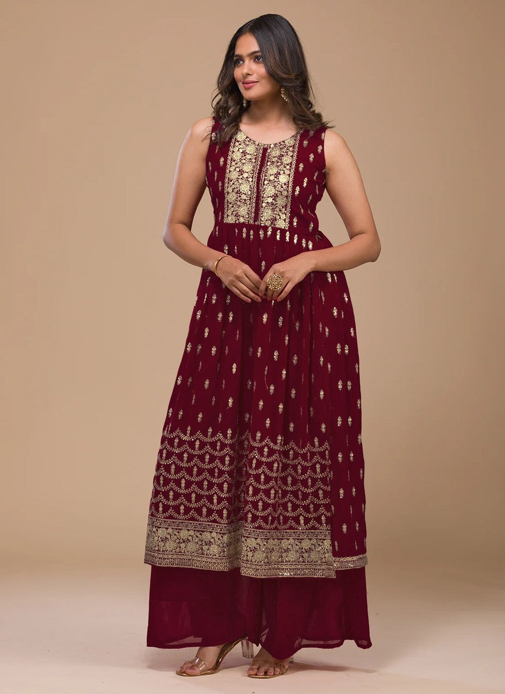 Georgette Salwar Suit - T1333