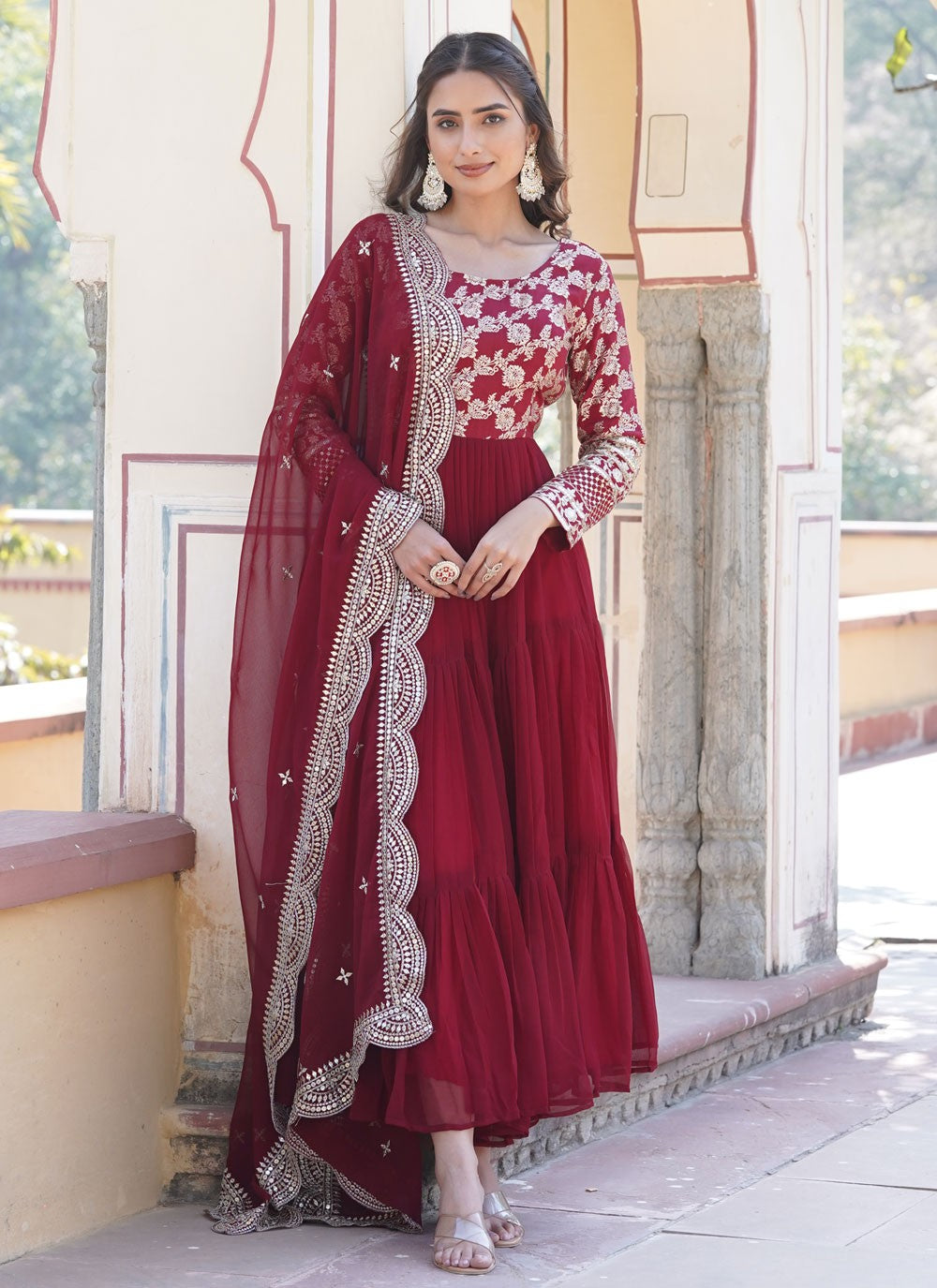 Viscose Gown - G1341
