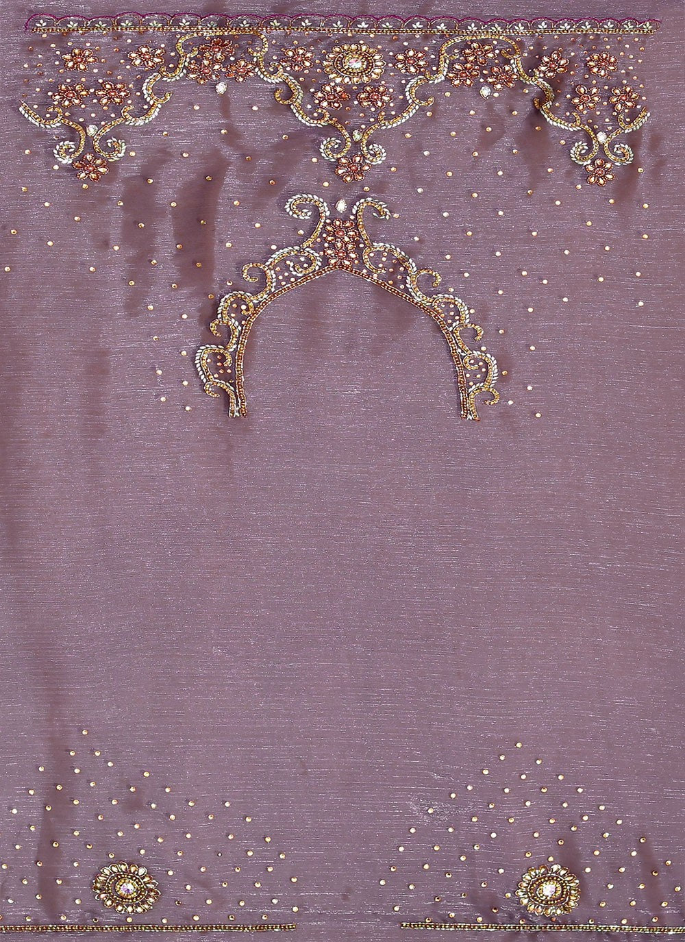 Traditional Hand Embroidery Jimmy Chu Saree - S9244