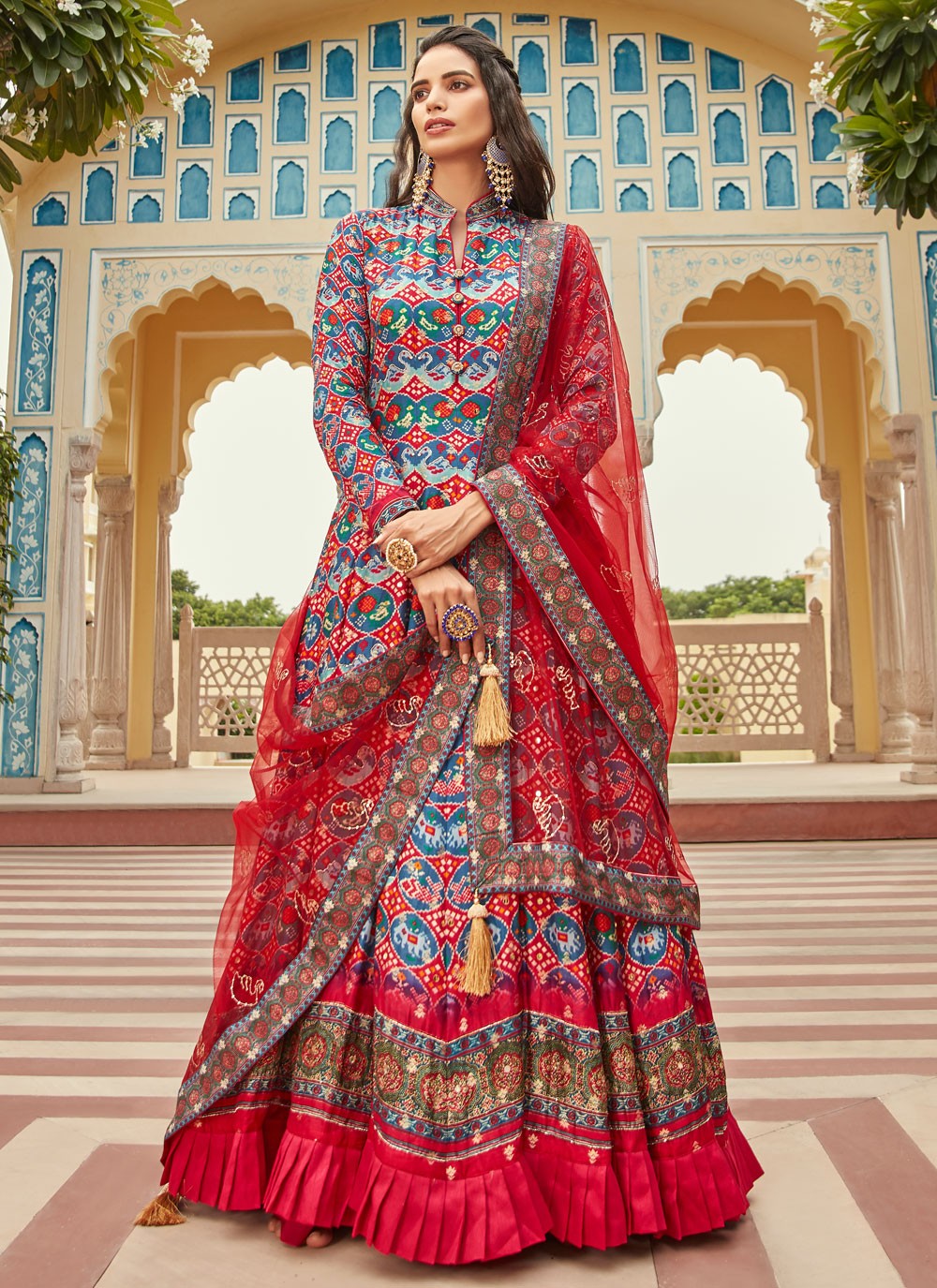 Jacquard Gown - G1237