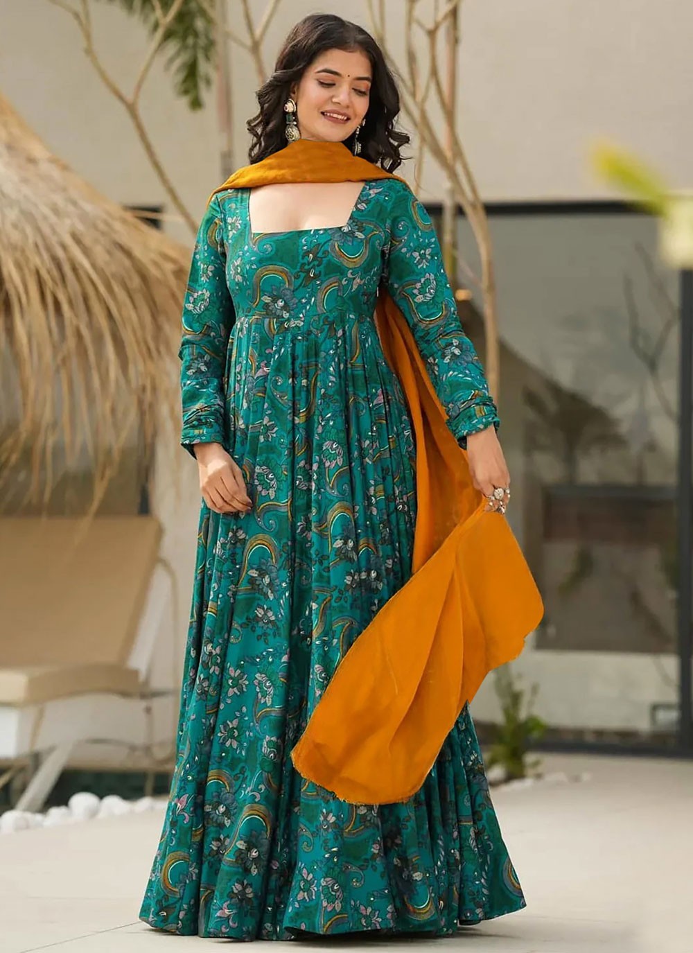 Rayon Festival, Party Gown G19861