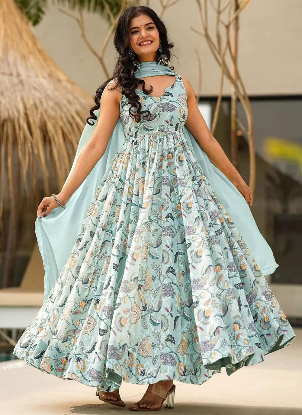 Rayon Festival, Party Gown G19859