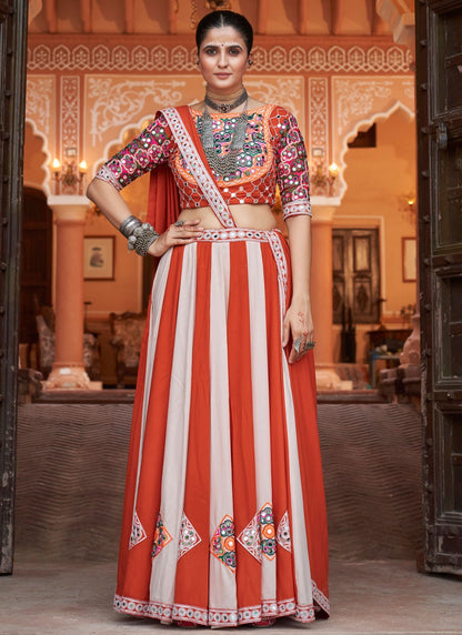 Plain Rayon, Viscose Readymade Lehenga Choli - L2205