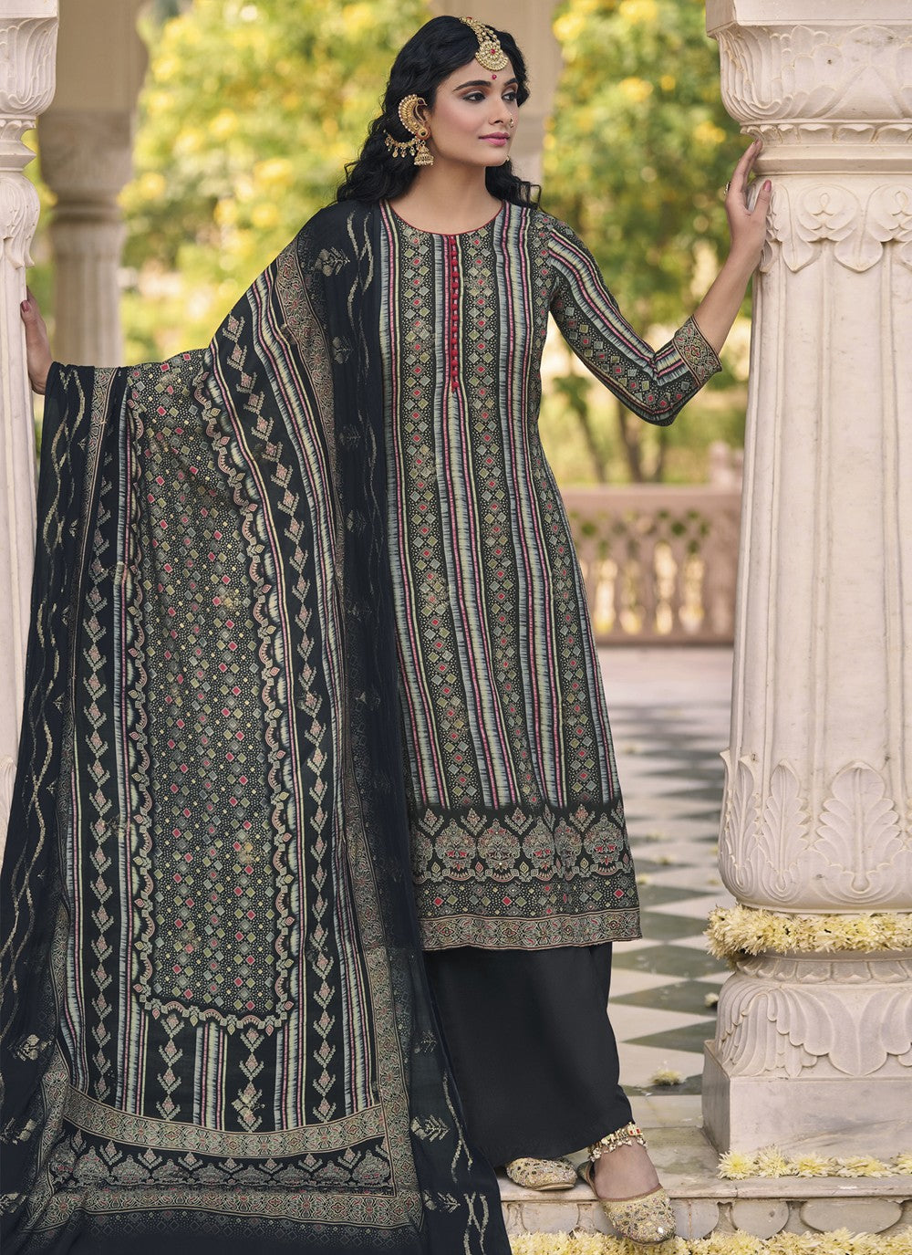 Muslin Salwar Suit - T1311