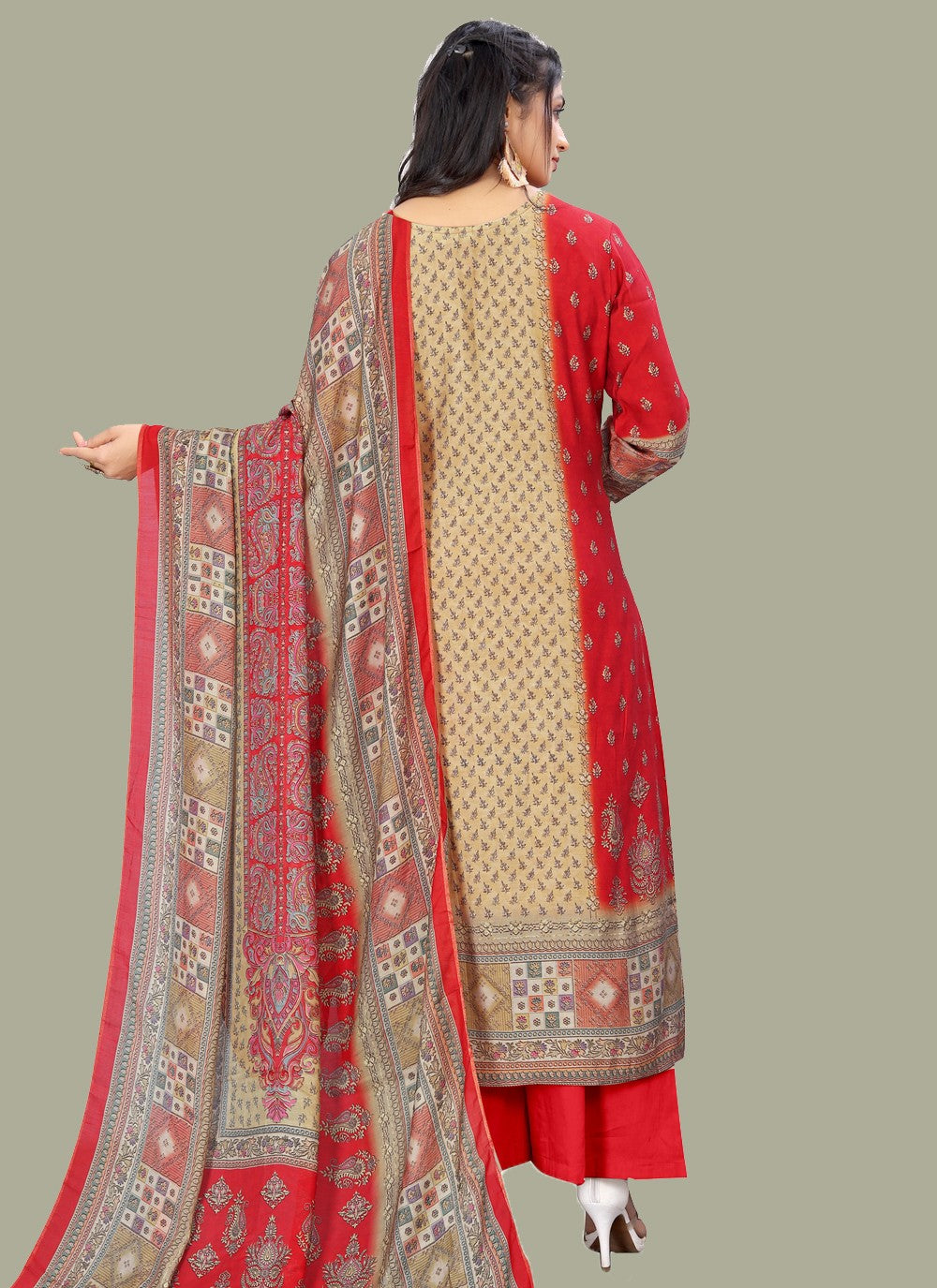 Muslin Salwar Suit - T1297