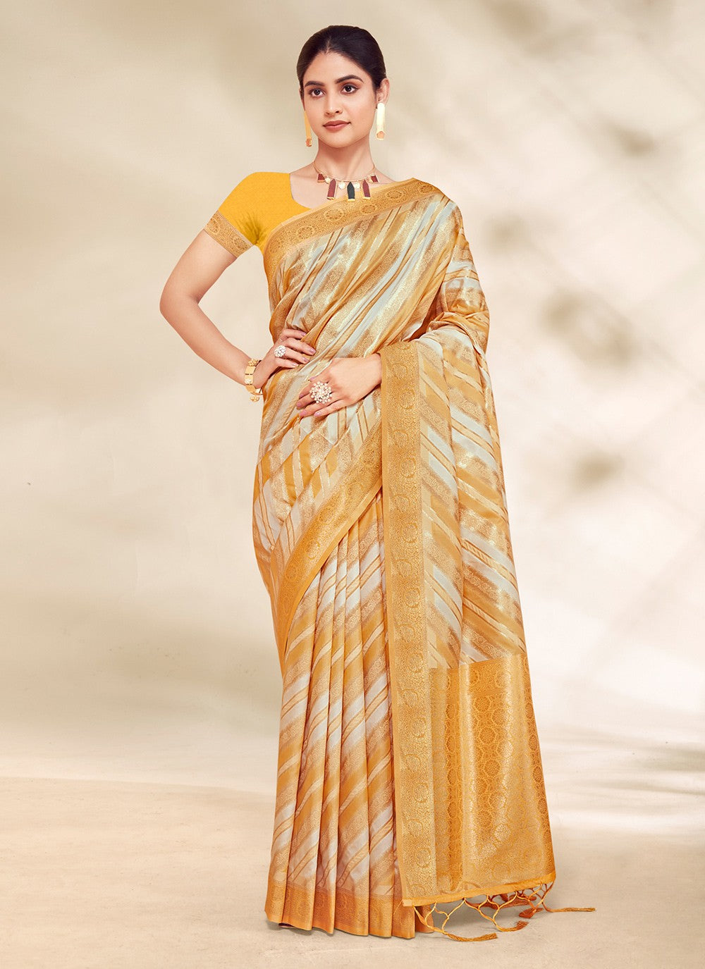 Casual Thread Cotton Saree - S6010