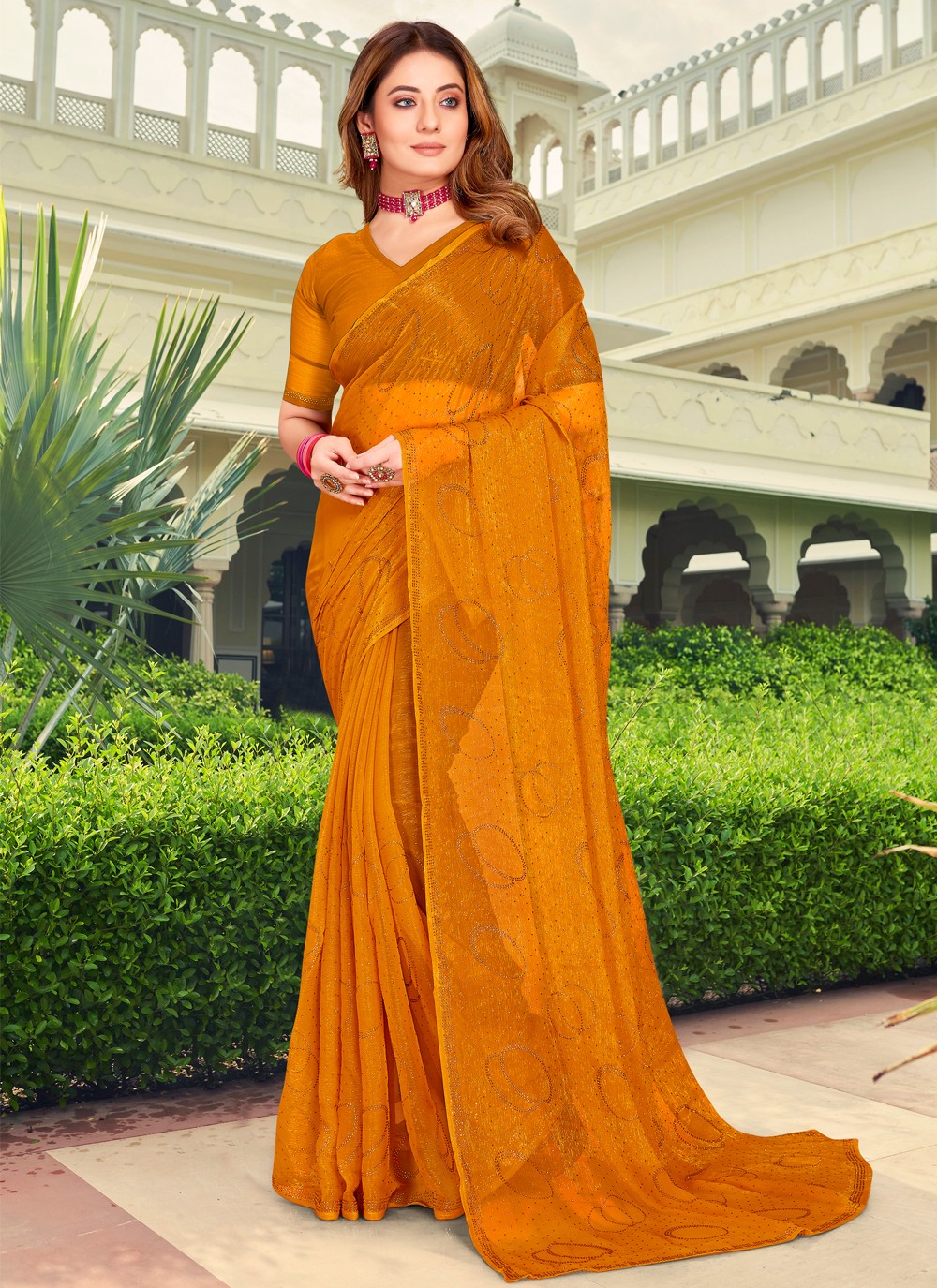 Classic Stones Silk Saree - S3780