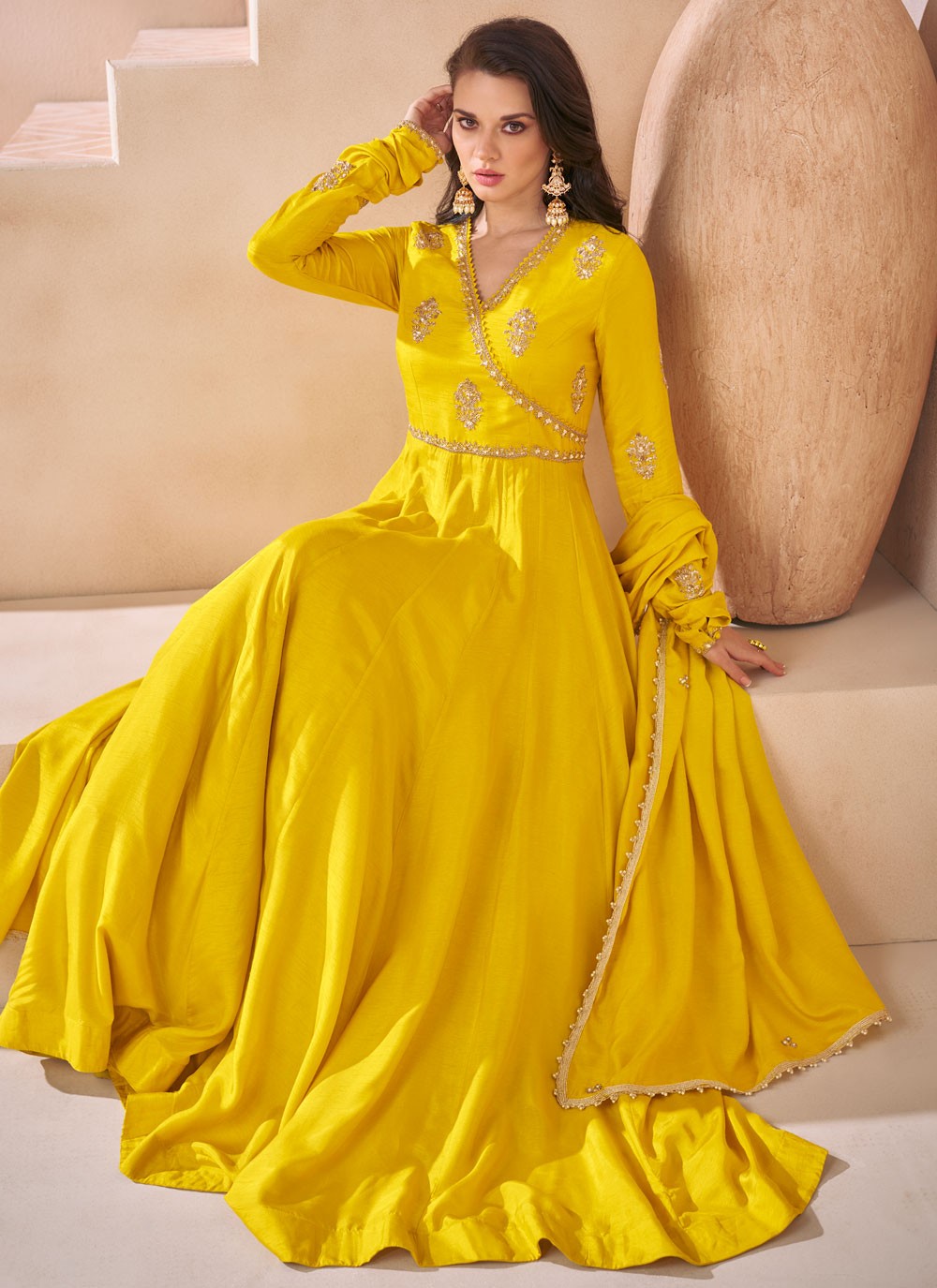 Silk Gown - G1398