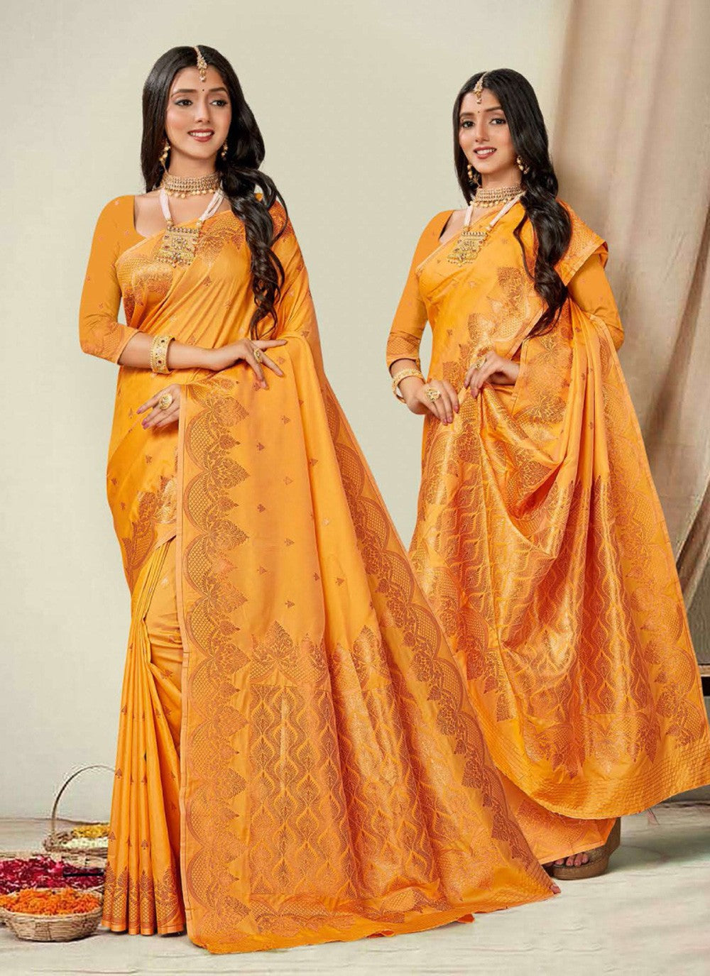 Classic Woven Silk Saree - S7384