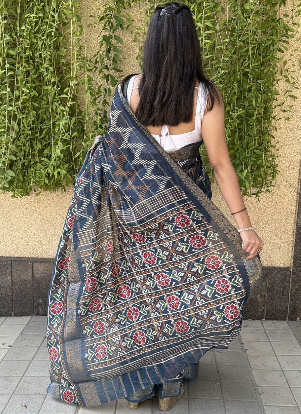 Printed Cotton Silk Saree - S11962