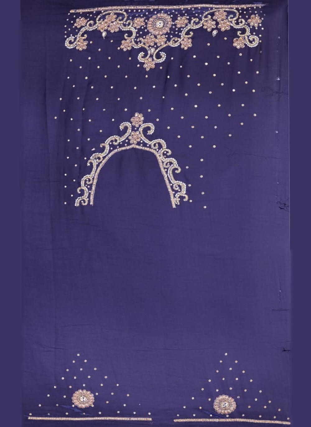 Classic Embroidered Georgette Saree - S7711
