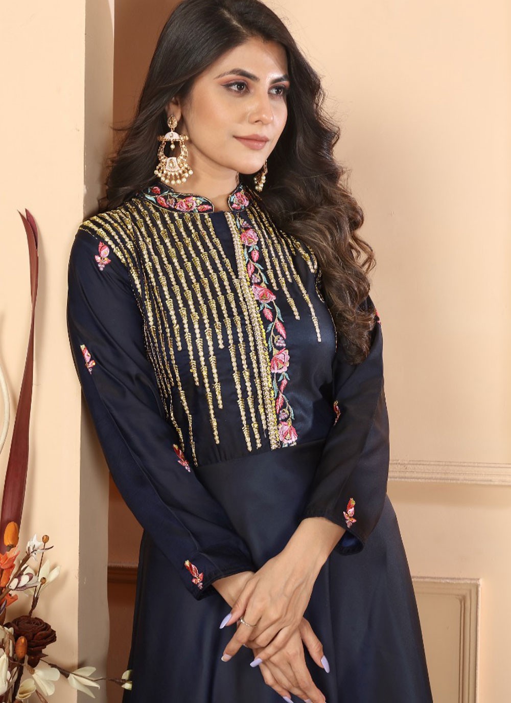 Silk Gown - G1447