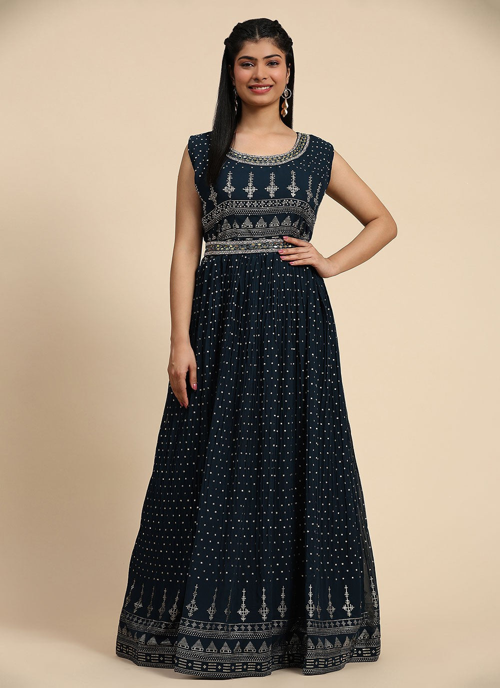 Georgette Gown - G1401