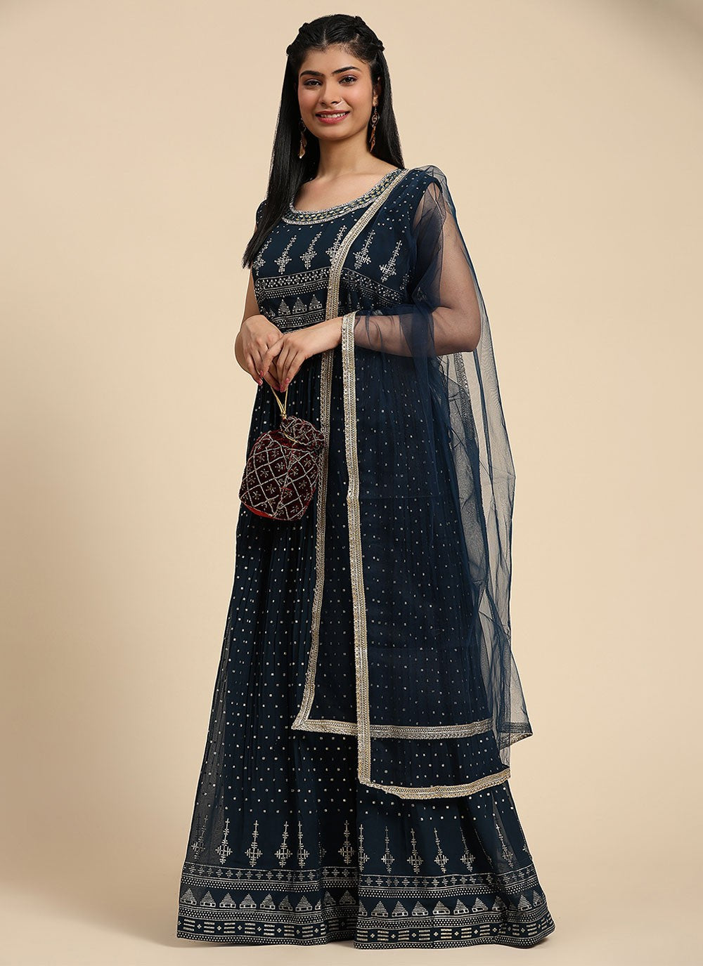 Georgette Gown - G1401