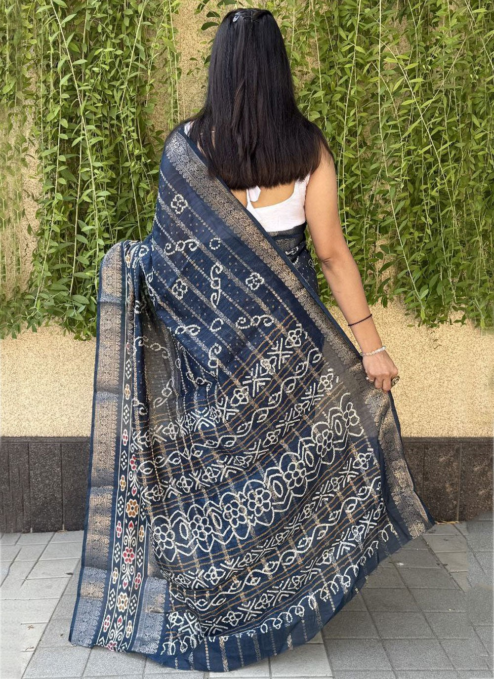 Printed Cotton Silk Saree - S11962