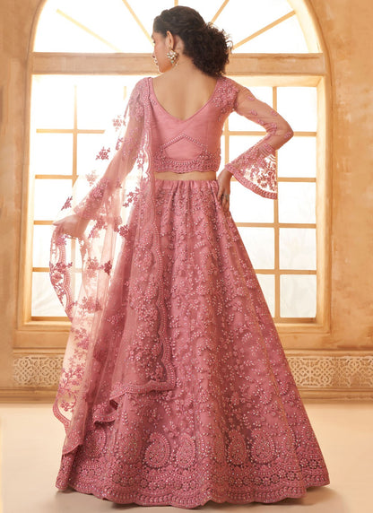 Cord Net A - Line Lehenga - L2728