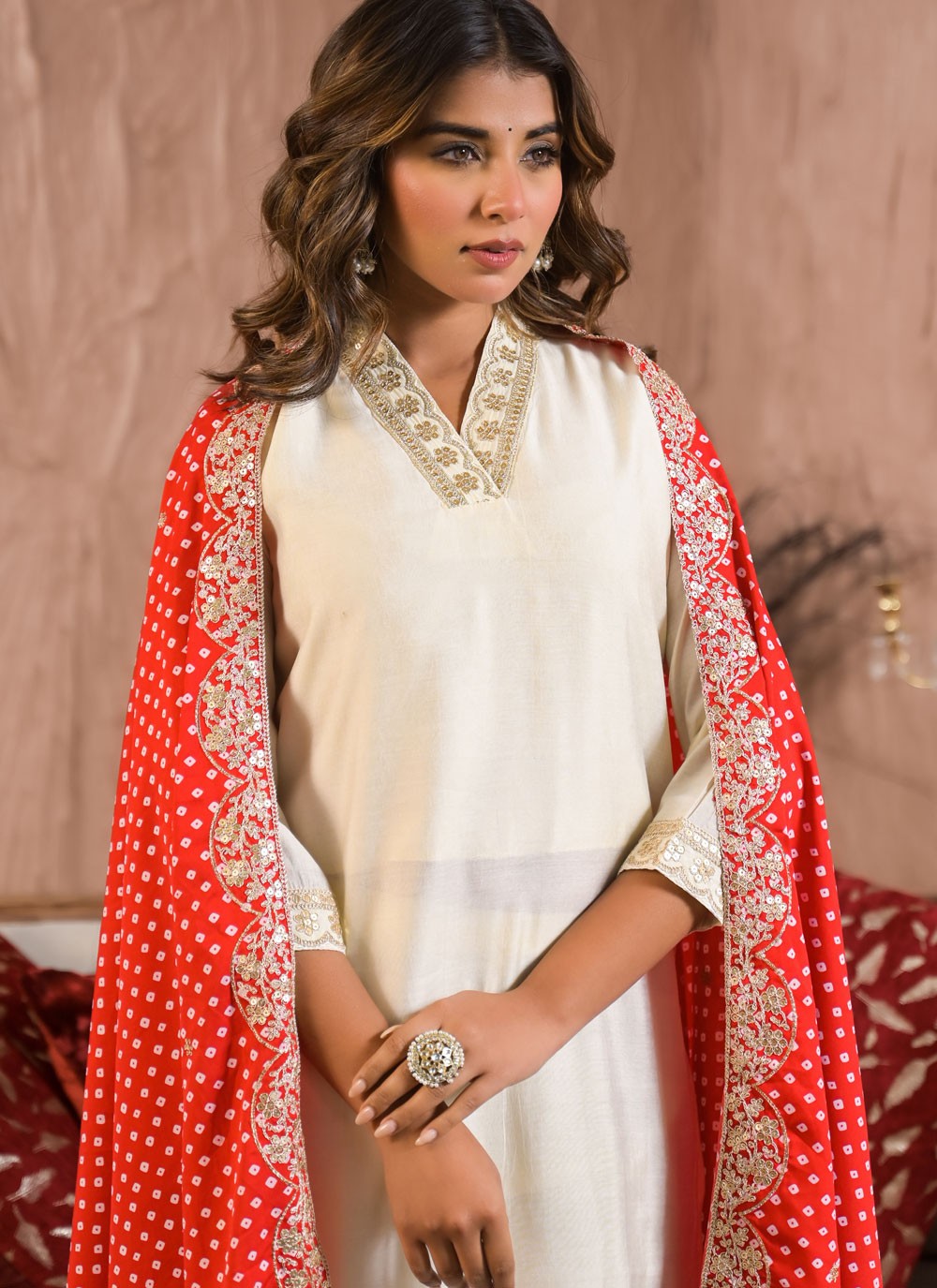 Archive Embroidered 316787 Off White T6821