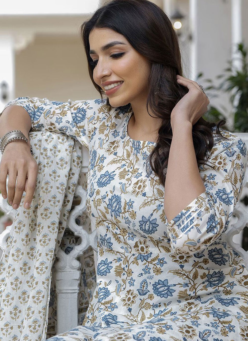 Cotton Anarkali - T2457