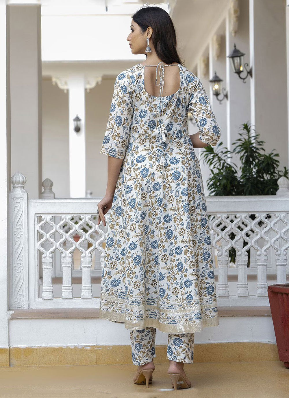 Cotton Anarkali - T2457