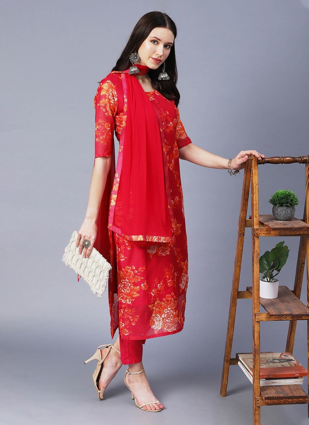 Rayon Trendy Suit - T1103