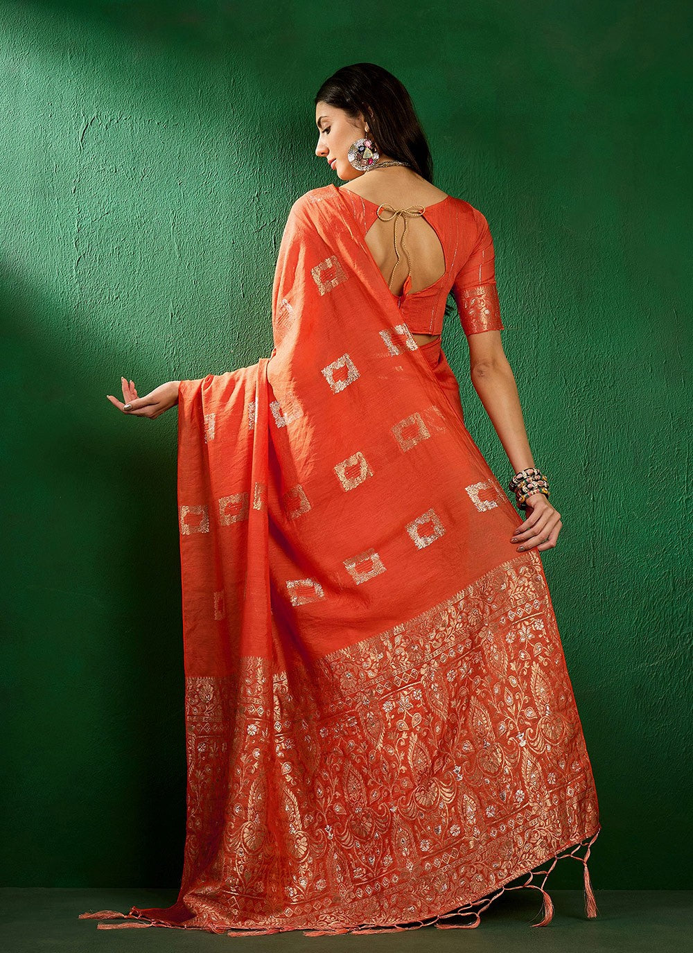 Casual Woven Art Silk Saree - S7308