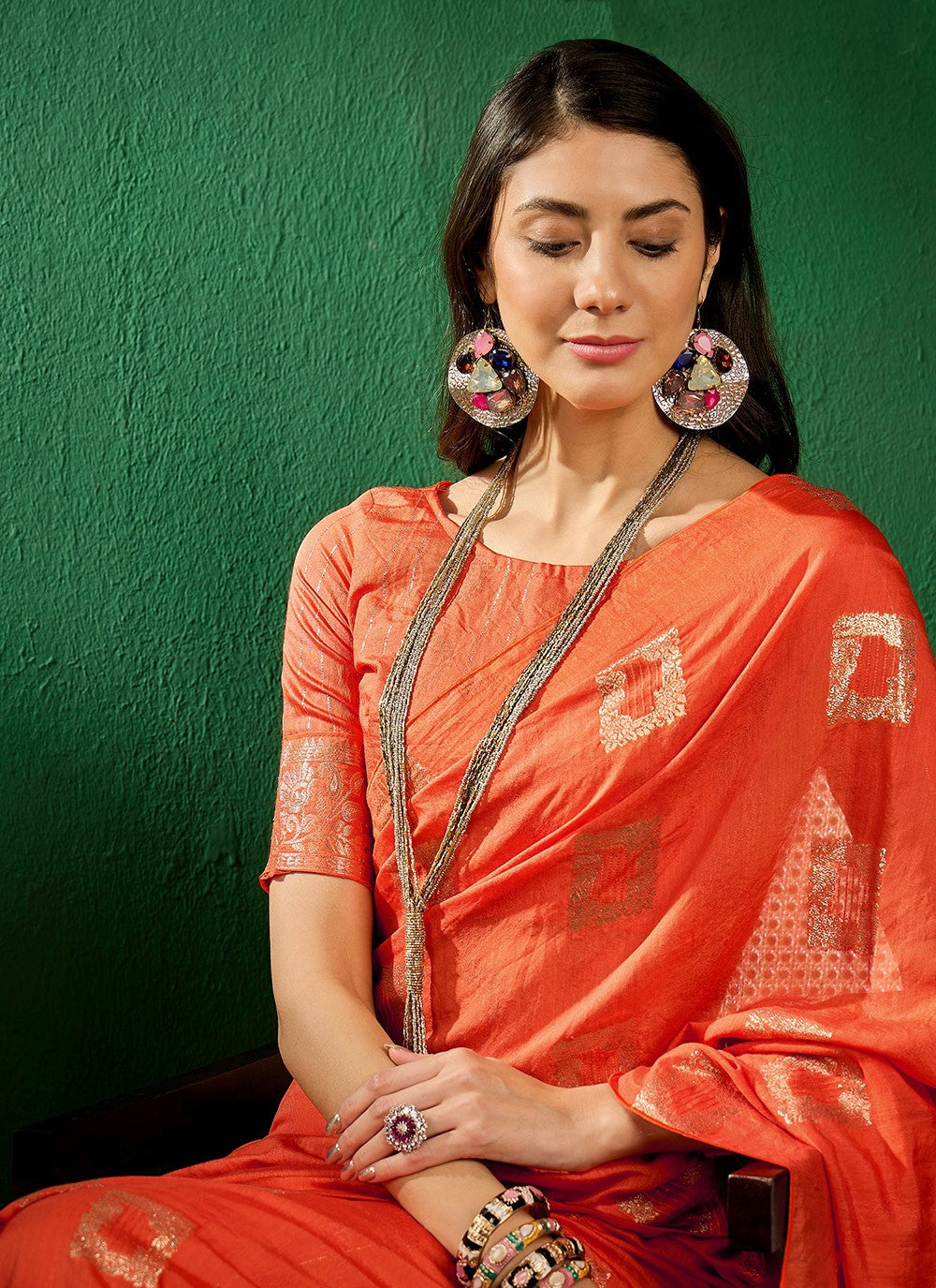 Casual Woven Art Silk Saree - S7308
