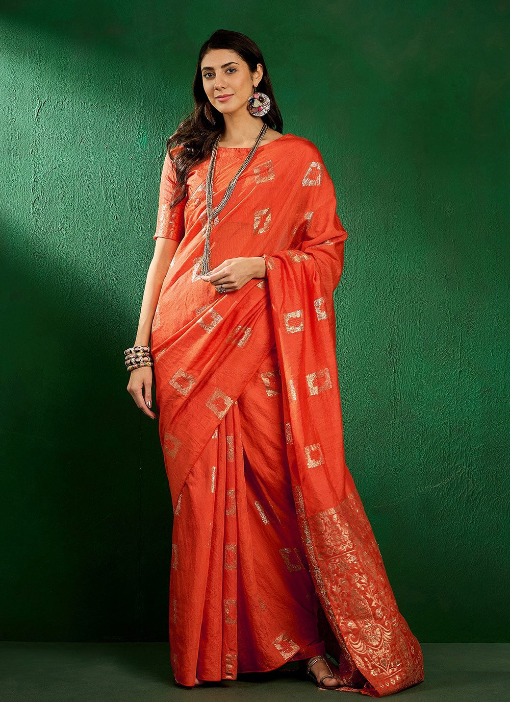 Casual Woven Art Silk Saree - S7308