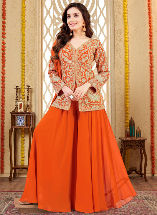 Archive Embroidered, Zari 316307 Orange T6688