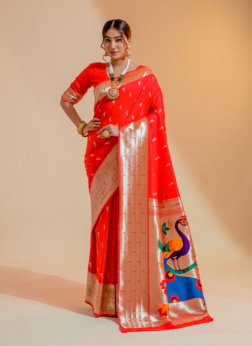 Saree Weaving Zari Silk Saree - S3172