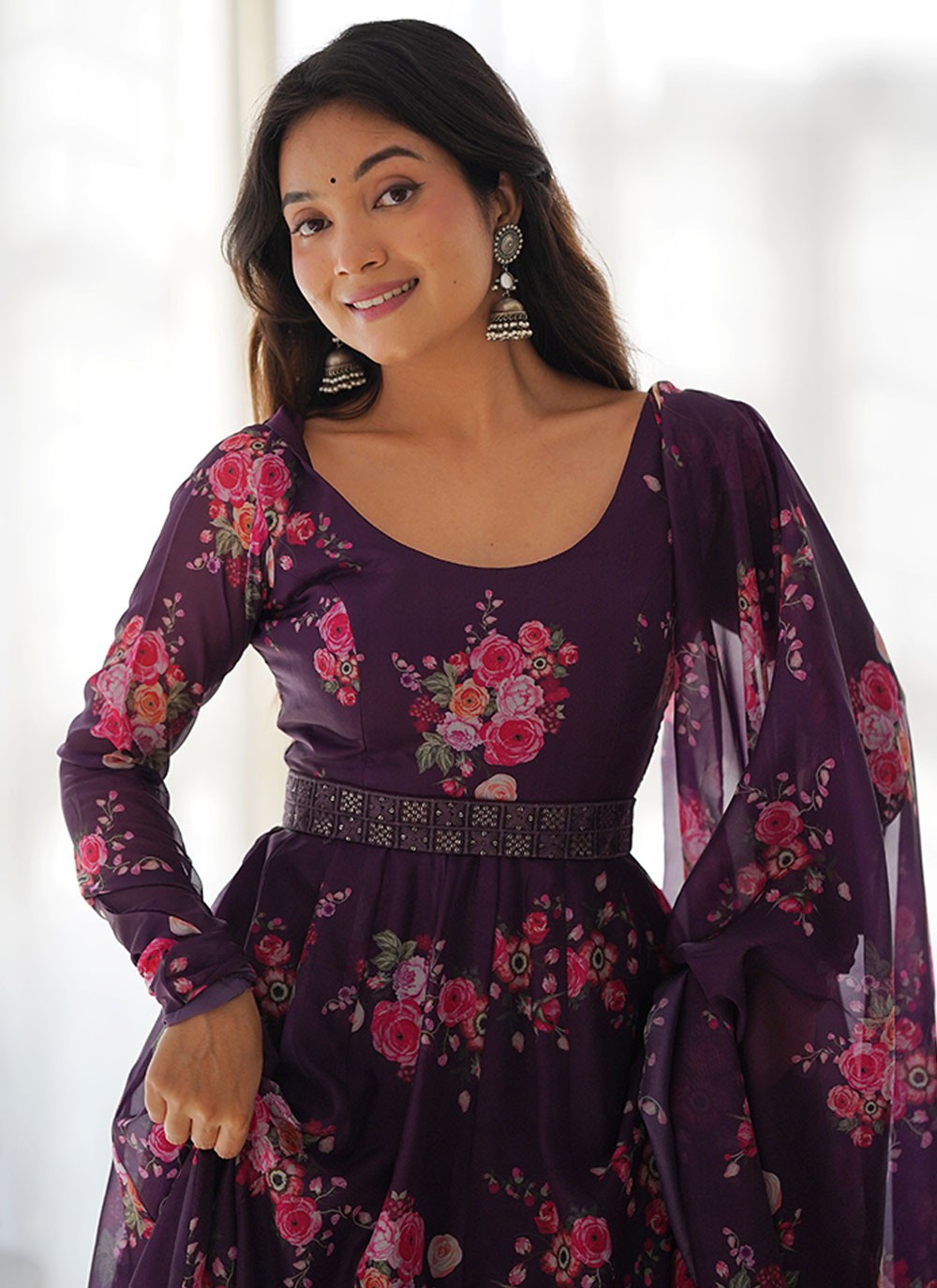 Organza, Silk Gown - G1483