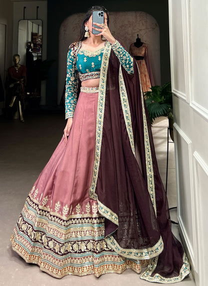 Silk Reception A - Line Lehenga L3555
