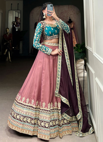 Silk Reception A - Line Lehenga L3555