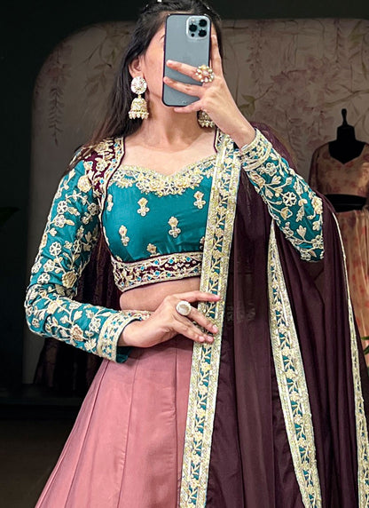 Silk Reception A - Line Lehenga L3555